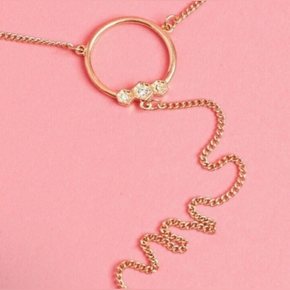 LUV AJ Rose Gold Necklace
